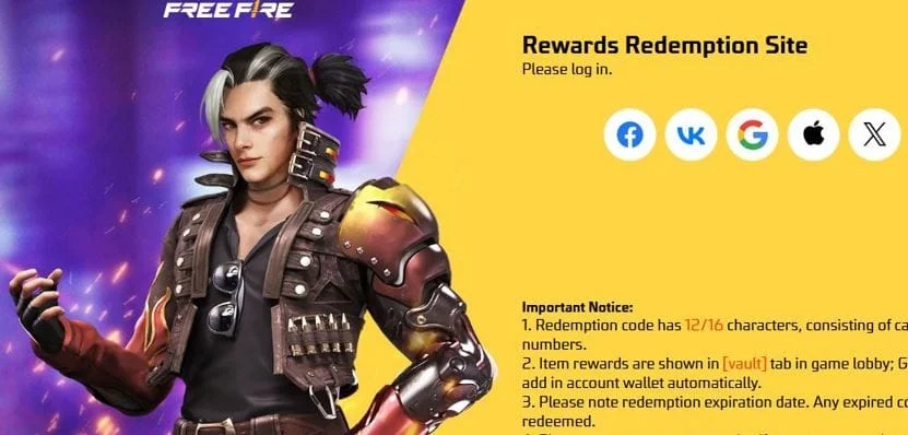 أحدث اكواد فري فاير بتاريخ اليوم المجانية وطريقة استبدالها عبر موقع Garena الرسمي بخطوات آمنة 100%